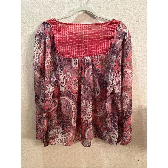 F21 Plus peasant blouse - Picture 5 of 6